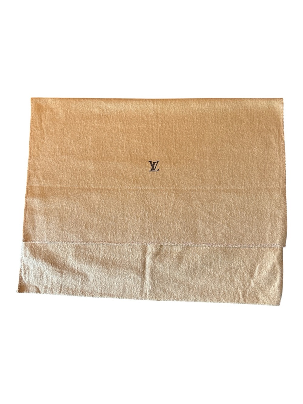 Louis Vuitton Tan Cloth Dust Pouch with LV Monogram
